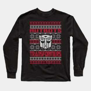 Transformers Gen 1 Autobots - Ugly Christmas sweater Long Sleeve T-Shirt